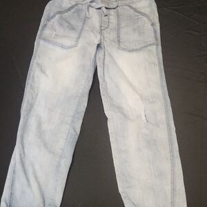 Wit & Wisdom Light Blue Distressed Jeans